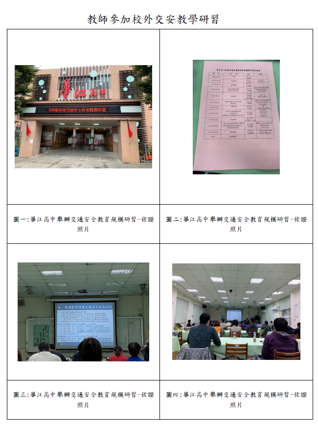 108-1教師參加校外交安教學研習1081125